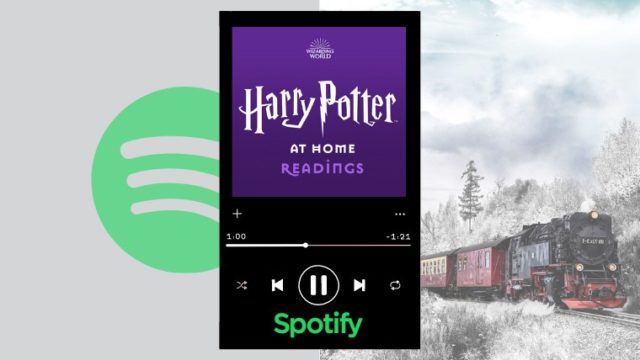 spotify harry potter at home