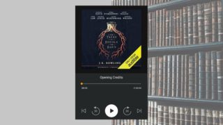 my audiobook - the tales of beedle the bard