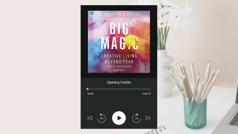 big magic - my audiobook
