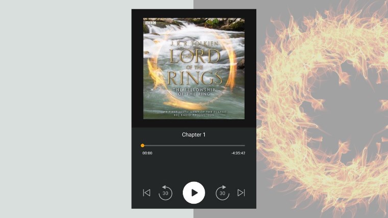 the lord of the rings - my audiobook