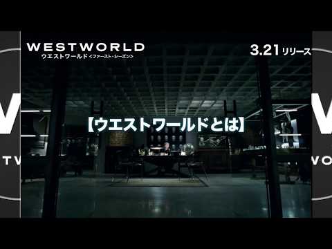 BD/DVD/デジタル【2分でわかる「ウエストワールド」解説動画】「ウエストワールド＜ファースト・シーズン＞」3.21リリース / 2.21デジタル先行配信