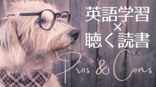 聴く読書で英語学習するメリット・デメリット